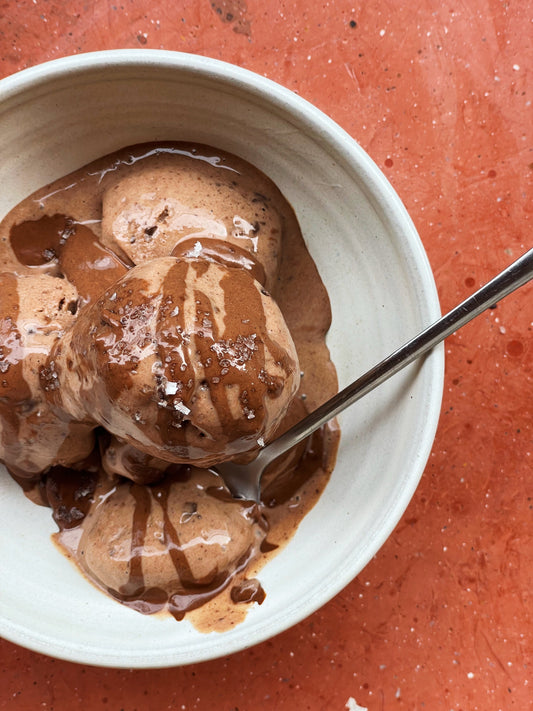 Cocoa Bone Broth Ice Cream