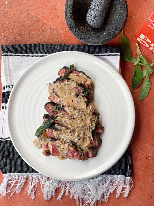Steak au Poivre