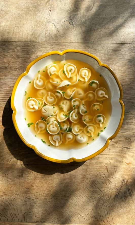 Tortellini in Bone Broth
