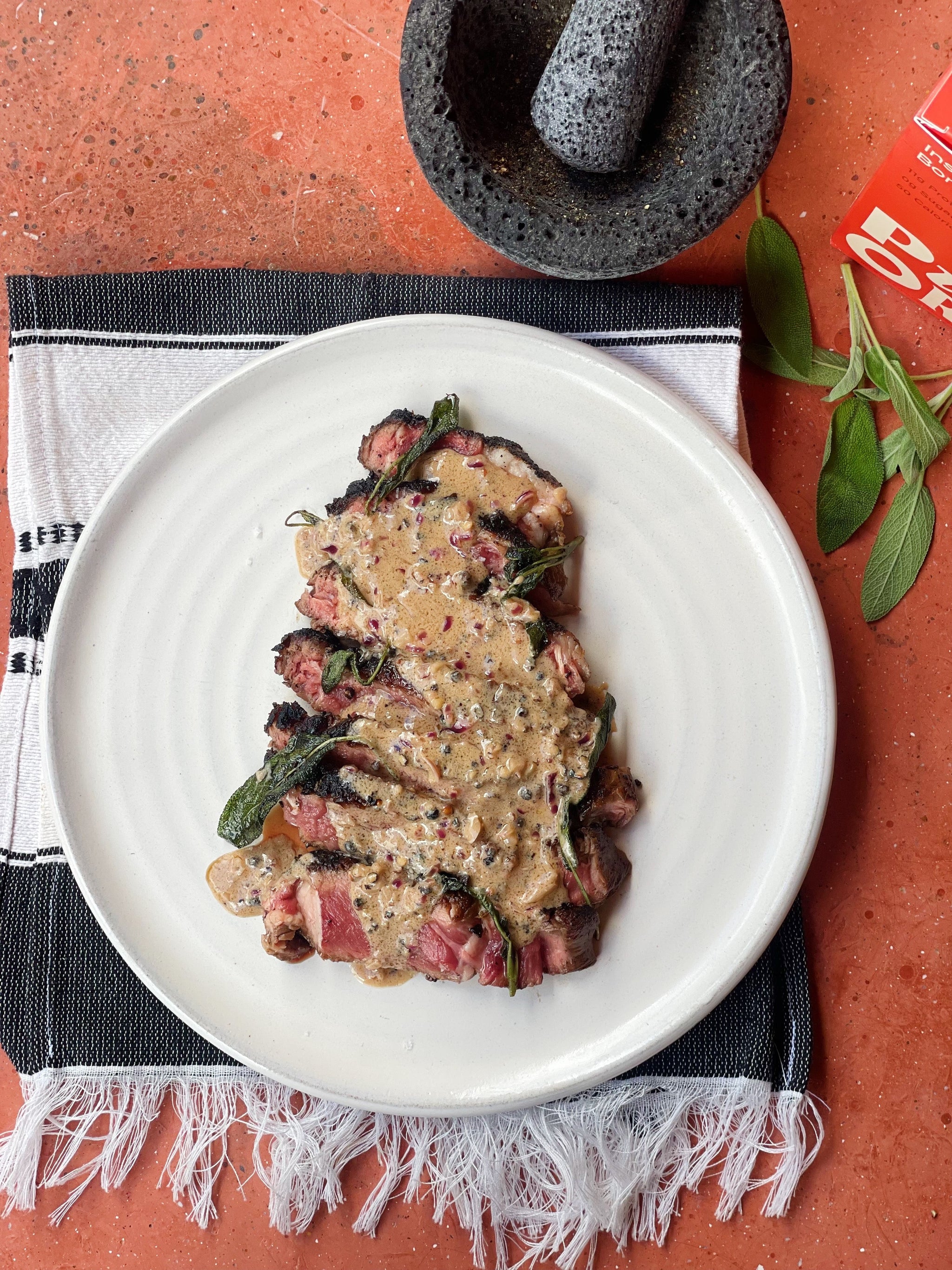 Steak au Poivre