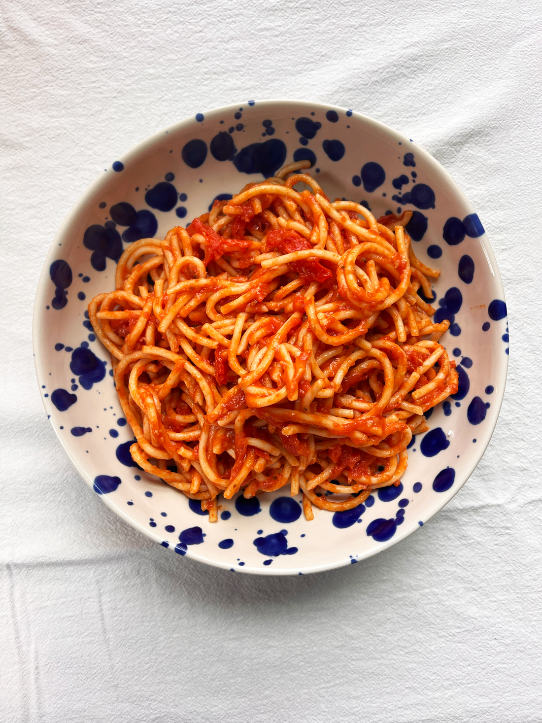 'Brothy' Spaghetti Pomodoro