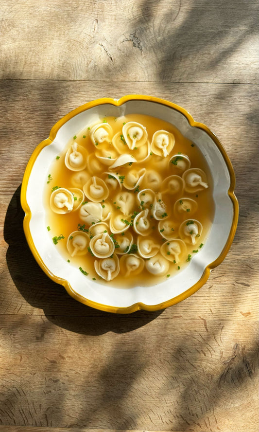 Tortellini in Bone Broth